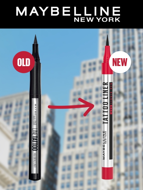 Maybelline New York Tattoo 48H Long Lasting Smudge Proof Pen EyeLiner 1g - Black - Image 8