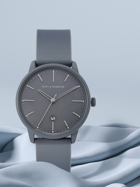 Mast & Harbour Unisex Grey Analogue Watch MFB-PN-PF-DK2749