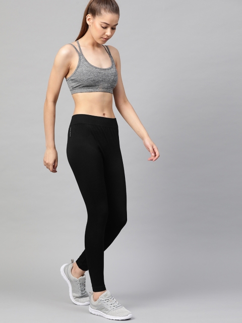 HRX by Hrithik Roshan Women Solid Rapid-Dry Seamless Training Tights