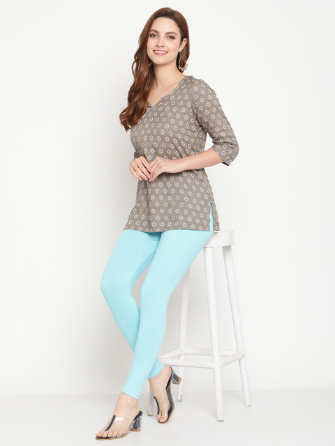 TAG 7 Women Solid Ankle-Length Leggings - Image 5