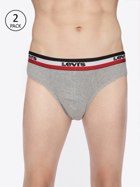 Levis Men Pack of 2 Smartskin Technology Cotton Trunks with Tag Free Comfort #002