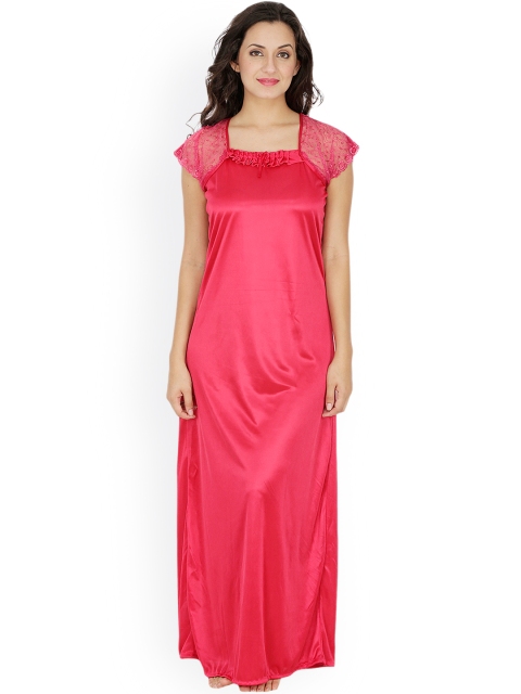 Peach-Coloured Maxi Nightdress X10