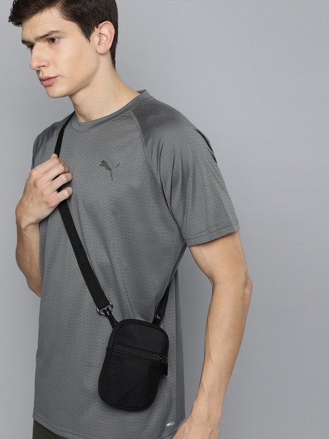 Puma Men Grey Loose Fit Solid dryCell Technology Running &...