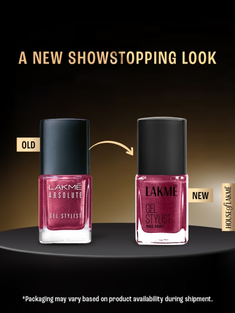 Lakme Absolute Gel Stylist Nail Color - Fearless - 12 ml - Image 8
