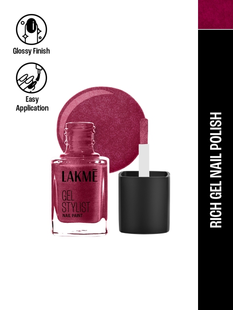 Lakme Absolute Gel Stylist Nail Color - Fearless - 12 ml - Image 3