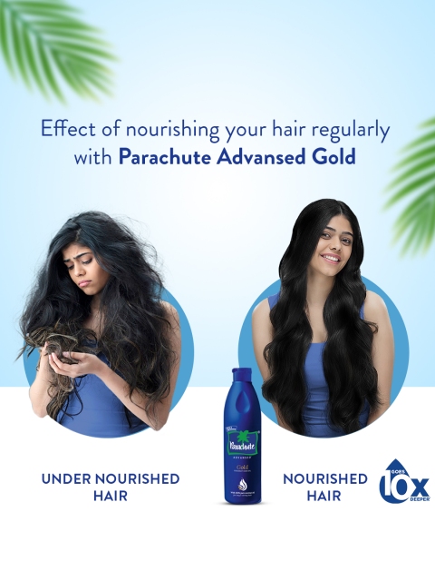 Parachute Advansed Gold Coconut Hair Oil for Long & Strong Hair - 400 ml - Image 6