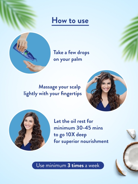Parachute Advansed Gold Coconut Hair Oil for Long & Strong Hair - 400 ml - Image 7