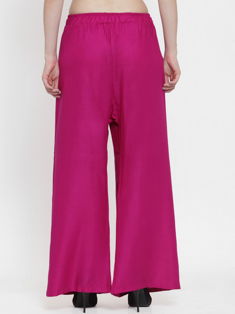 TAG 7 Women Pack Of 2 Solid Flared Palazzos - Image 3