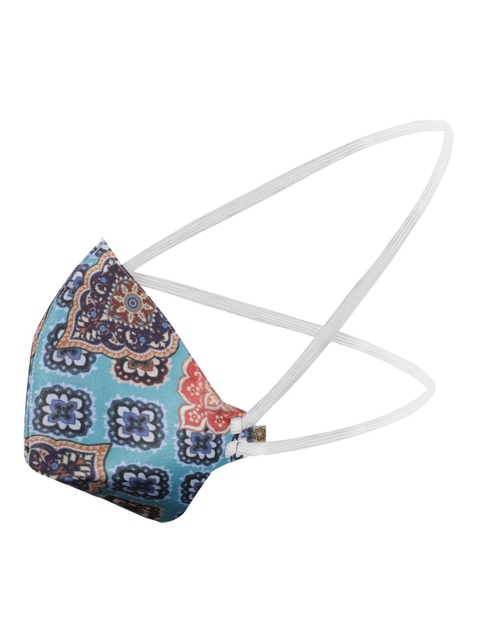 VASTRAMAY Unisex Pack Of 2 3-Ply Reusable Outdoor Head Band Cloth Masks - Image 2