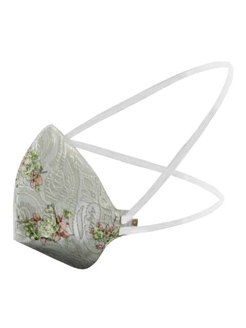 VASTRAMAY Unisex 2 Pcs Reusable 3-Ply Outdoor Head Band Cloth Masks - Image 2