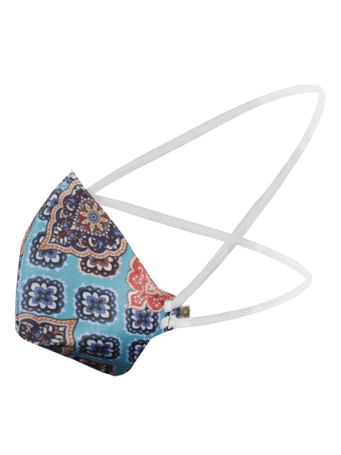 VASTRAMAY Unisex Pack Of 2 3-Ply Reusable Outdoor Head Band Cloth Masks - Image 2