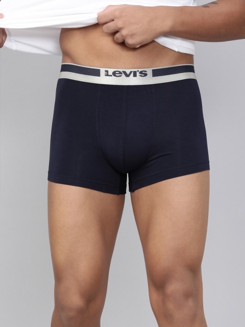 Levis Men Solid Micro Modal Strech Supima Cotton Shorter Length Trunk