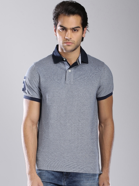 Buy Tommy Hilfiger Navy Polo T Shirt 