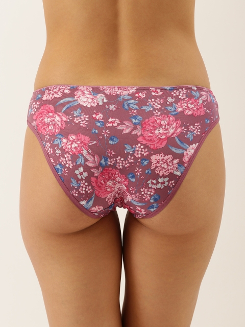 Enamor P000 Low Waist Co-ordinate Bikini Panty with Flat Elastic - Image 3