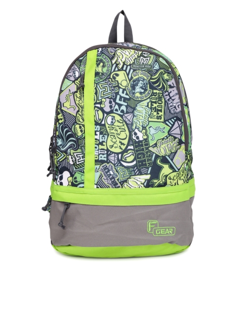 Burner P2 19 Ltrs Green Casual Backpack (1961)