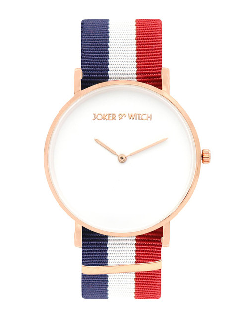 JOKER & WITCH Unisex White Analogue Watch AMWW290