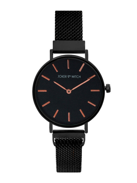 JOKER & WITCH Women Black Analogue Watch AMWW384
