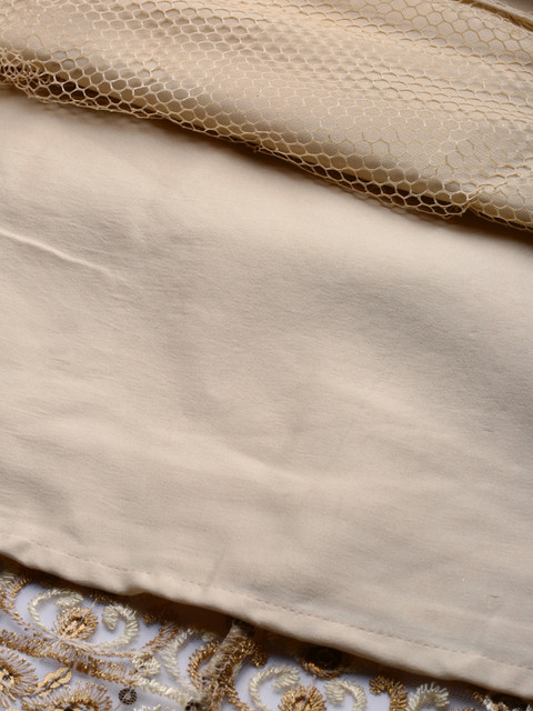 Juniper Beige & Black Ready to Wear Lehenga with Blouse - Image 7