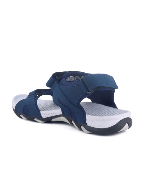 Sparx Men Blue & Grey Solid Sports Sandals - Image 3
