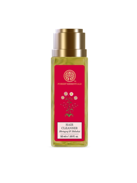 Forest Essentials Hair Cleanser Bhringraj & Shikakai Shampoo for Hair Fall & Dandruff 50ml - Image 2