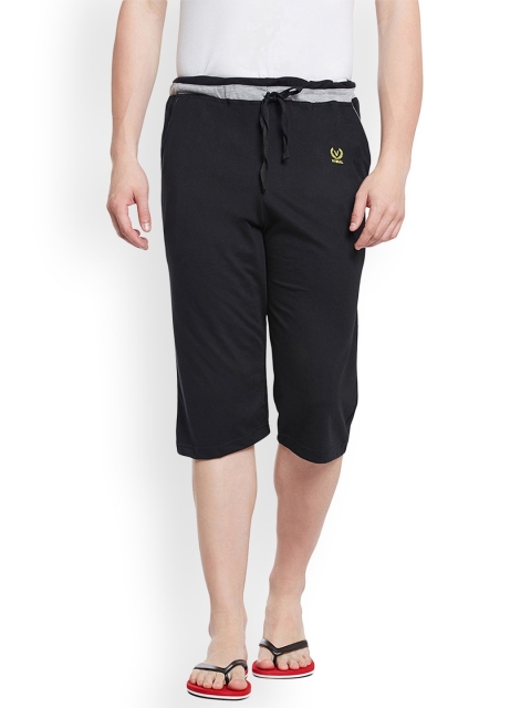 MACK JONNEY Men Pack of 2 Solid Lounge Shorts - Image 4
