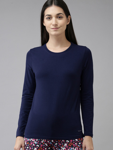 Van Heusen Women Antiviral High Stretch Lounge T-Shirt