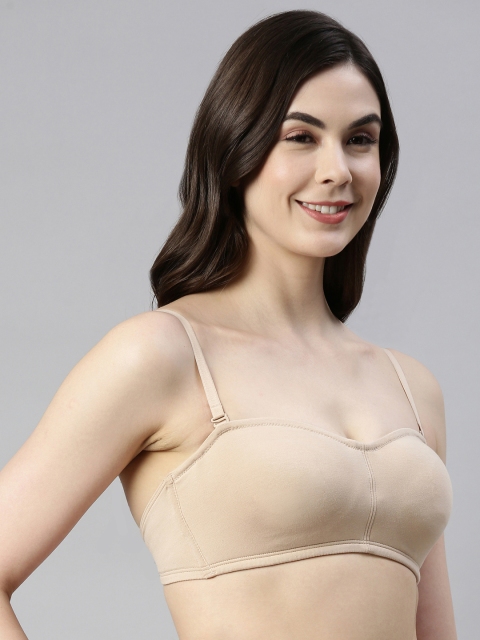 Enamor Non-Padded Non-Wired Multiway Full Coverage Balconette Bra A019 - Image 5