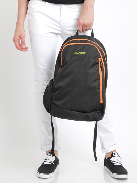 Unisex Black Backpack Image