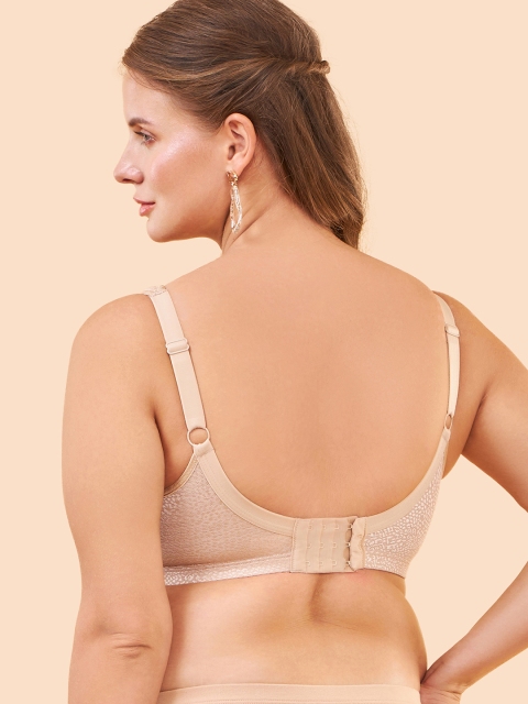 Enamor Non Padded Non Wired Full Coverage Wide Cushioned Front Straps Everyday Bra - Image 3