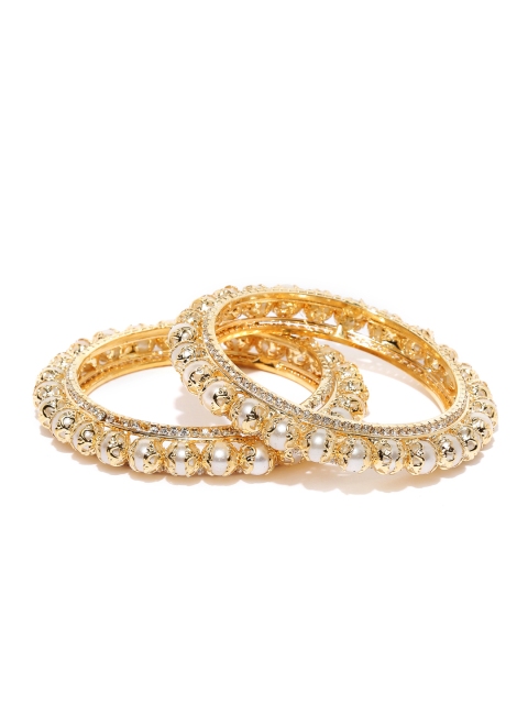 Set of 2 Gold-Plated Bangles
