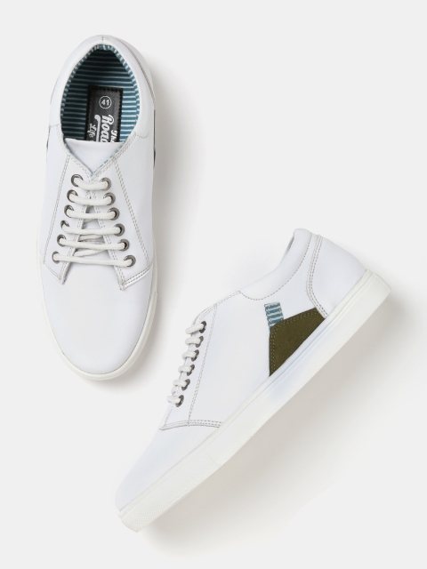 Roadster Men White Sneakers Image
