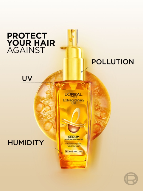 LOreal Paris Elseve Extraordinary Oil Anti-Frizz Serum with Heat Protection - 30 ml - Image 7