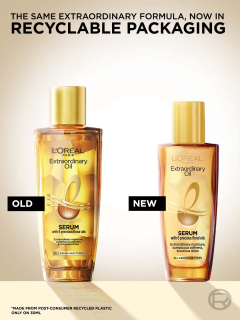 LOreal Paris Elseve Extraordinary Oil Anti-Frizz Serum with Heat Protection - 30 ml - Image 9