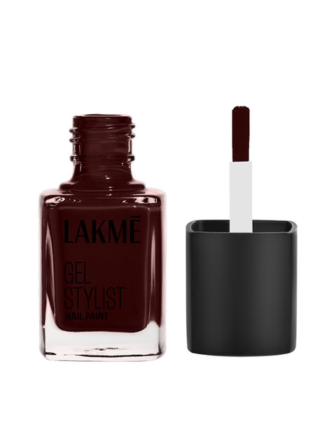 Lakme Absolute Gel Stylist Nail Color With High Gloss Finish 12ml - Enigma