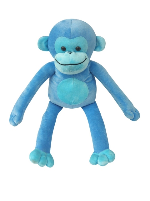 Ultra Kids Blue Sitting Monkey Plush Animal 18 Inch Soft Toy