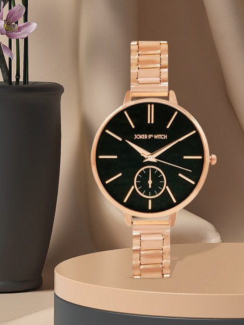 JOKER & WITCH Women Black Analogue Watch AMWW397