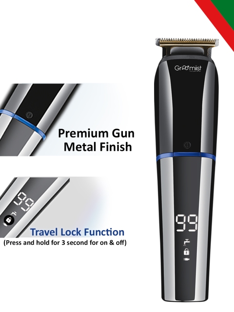 Groomiist Men IPX6 Waterproof Corded/Cordless Trimmer & Shaver 90 min 4 Length CS-9 - Image 5