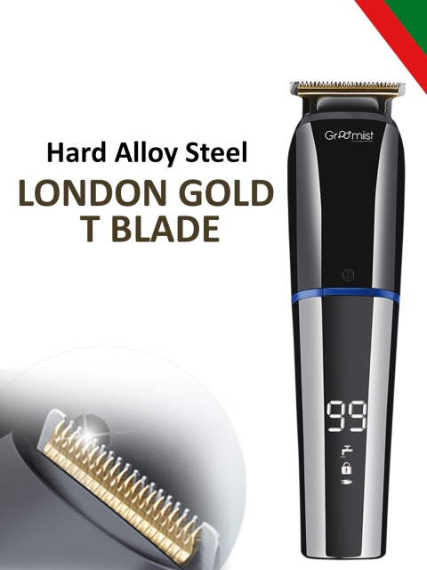 Groomiist Men IPX6 Waterproof Corded/Cordless Trimmer & Shaver 90 min 4 Length CS-9 - Image 3