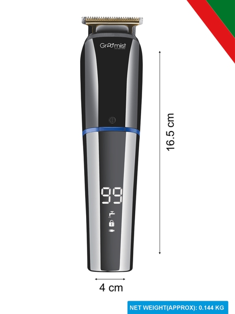 Groomiist Men IPX6 Waterproof Corded/Cordless Trimmer & Shaver 90 min 4 Length CS-9 - Image 6
