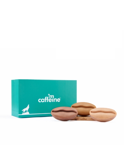 MCaffeine Coffee Beans Gift Kit – Set of Espresso, Cappuccino & Latte Coffee Bathing Bar