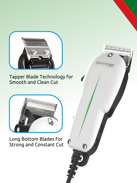 Groomiist Corded Fully Waterproof Hair Trimmer & Shaver 6 Length Settings SST-786(E) - Image 4