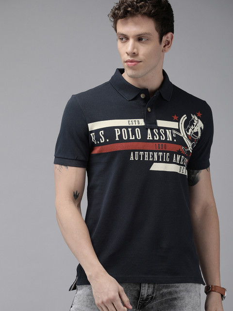 U.S. Polo Assn. Denim Co. Men Navy Blue 