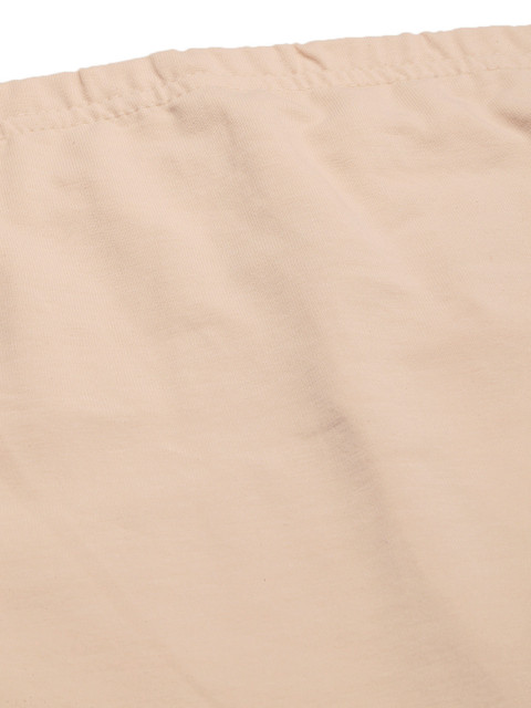 Blush 9 Maternity Women Beige Solid Maternity Leggings - Image 5