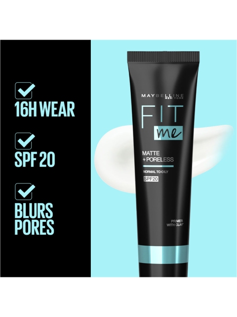 Maybelline New York Fit me Primer Matte + Poreless - 30ml - Image 3