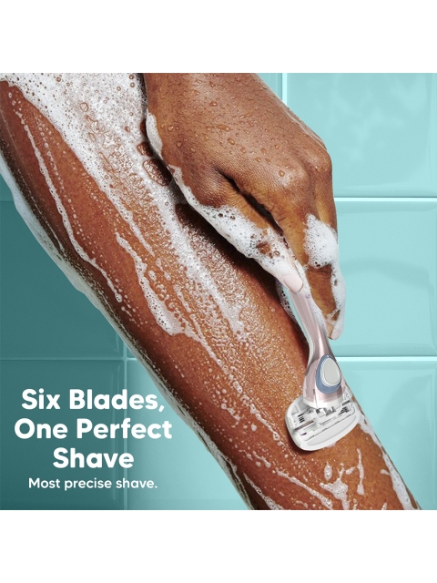 LetsShave Women Evior Trial Pack Razor Shaving Kit with 3 Face Razor & Hair Razor Machine - Image 4