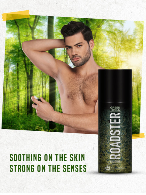 Roadster Men Set of 2 No Gas Body Perfumes- Into The Woods & Green Trails - Image 5