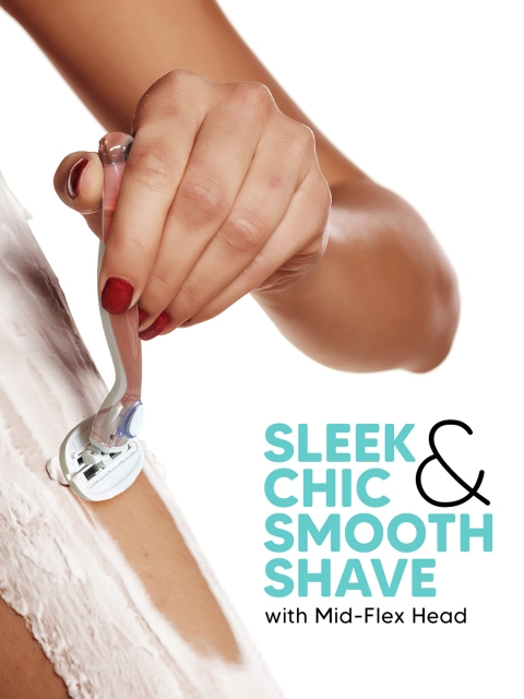 LetsShave Women Evior Shaving Razor Trial Pack for Underarms, Legs & Bikini Area - Image 5