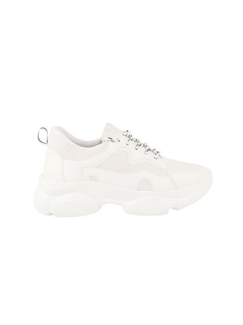 Shoetopia Women Woven Design Sneakers - Image 4