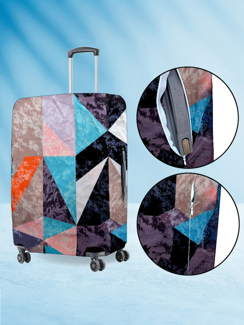 Cortina Multicoloured Printed Protective Large Trolley Bag Cover - Image 2