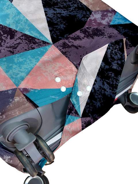 Cortina Multicoloured Printed Protective Large Trolley Bag Cover - Image 4